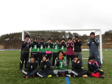 野沢南高校サッカー教室2015 (2)